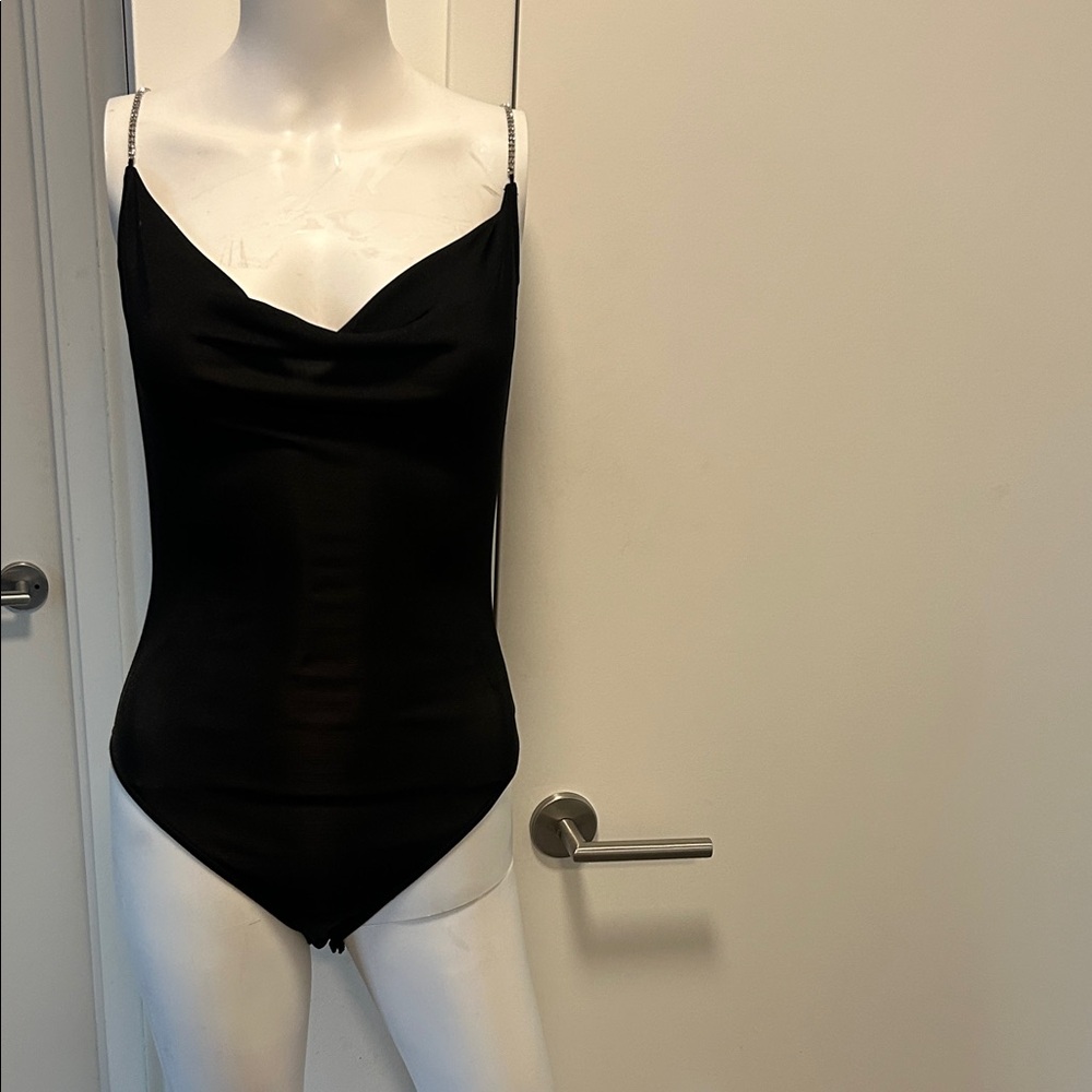 Fashion Nova Black Bodysuit